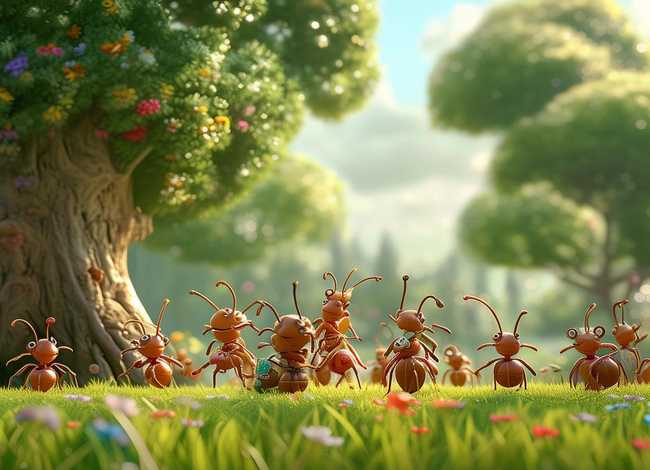 儿童故事小蚂蚁经典故事（小蚂蚁的故事幼儿园）