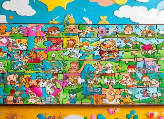 幼儿故事拼图、幼儿故事拼图图片