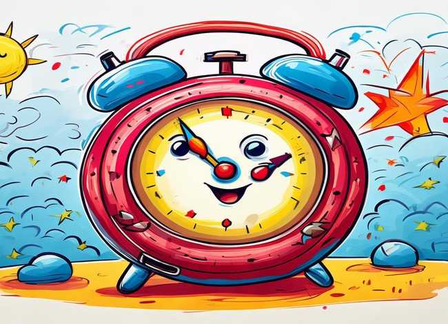 闹钟儿童简笔画(儿童画闹钟简笔画) 闹钟儿童简笔画(儿童画闹钟简笔画)