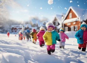 雪儿童故事视频 幼儿故事雪花视频