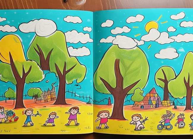 儿童自制绘本（儿童自制绘本模板 打印）