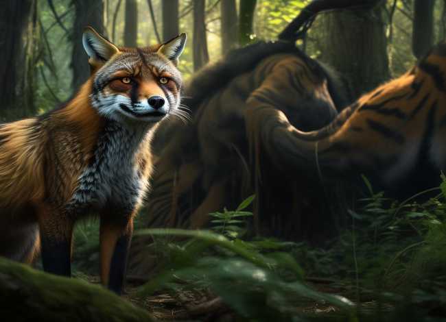 假虎威的故事视频 成语故事狐假虎威的故事视频