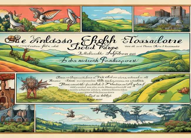 传统故事英语手抄报 - 传统故事英语手抄报简单