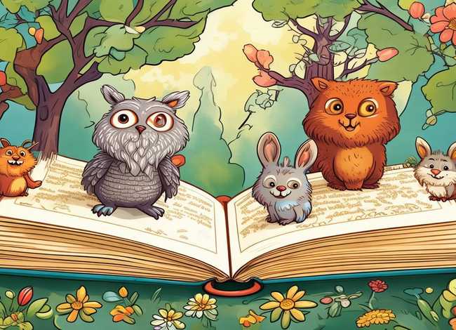 寓言故事儿童画大全集 - 寓言故事绘画大全集