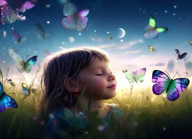 小孩睡眠的故事 - 小孩睡眠故事蝴蝶仙子的故事