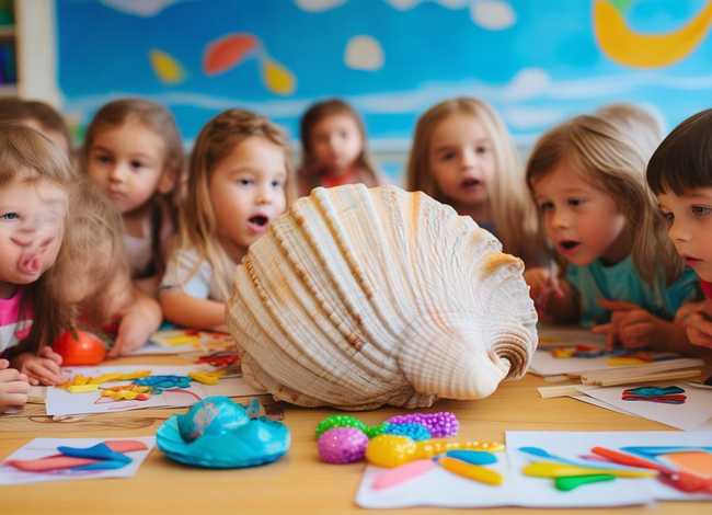 贝壳儿童成长故事、幼儿园关于贝壳的课程故事