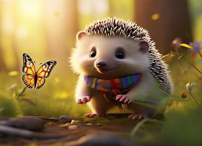 幼儿小刺猬的故事（幼儿小刺猬的故事视频）