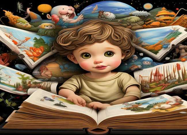 故事画册作品儿童，故事画册制作