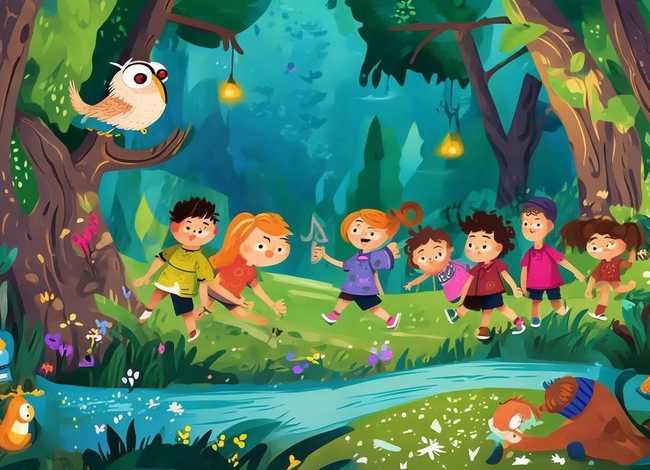 幼儿故事情节画、幼儿故事情节画画图片