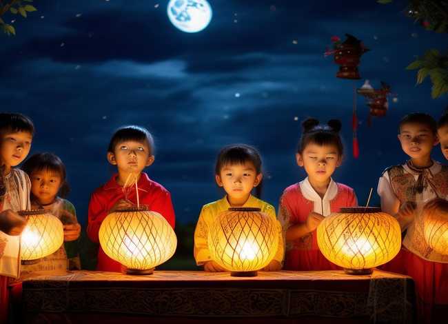 儿童中秋古诗带拼音 小学生中秋节古诗带拼音