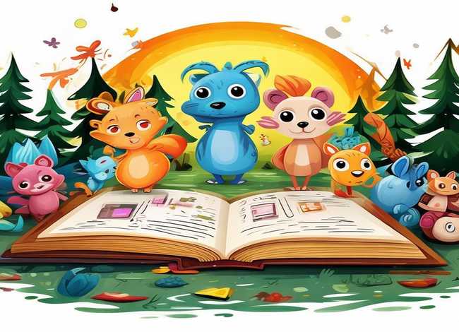 儿童寓言故事画打印、幼儿寓言故事简笔画