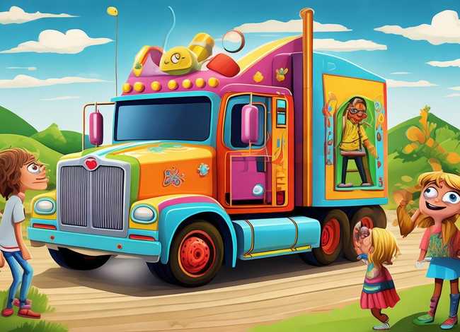 大货车的故事幼儿故事文字 大货车的故事幼儿故事 有声