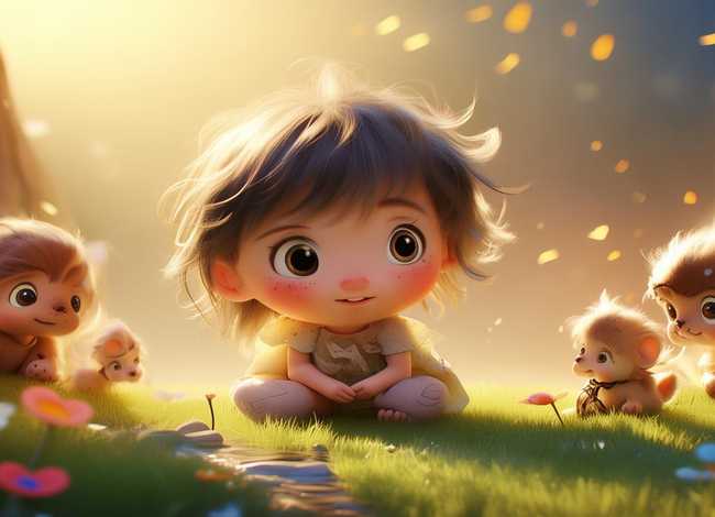 儿童情感故事简笔画 - 关于情感的幼儿故事