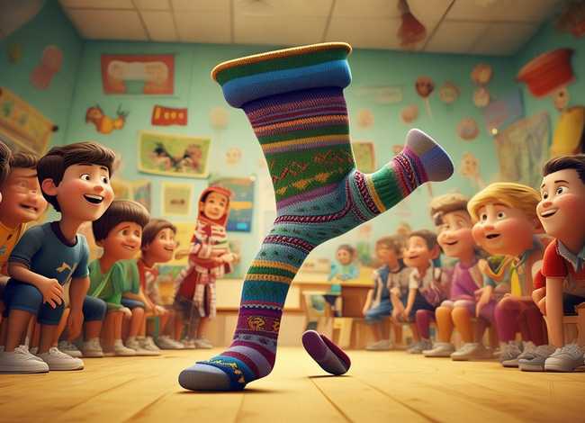 会跳舞的长袜子故事；会跳舞的长袜子故事教案