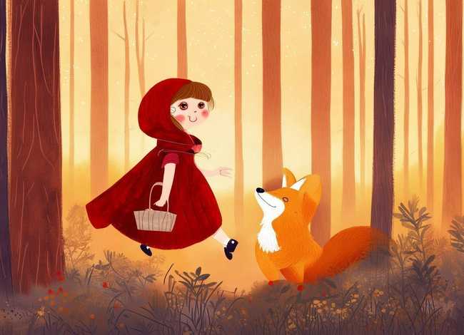 小红帽的幼儿故事 - 小红帽的幼儿故事视频