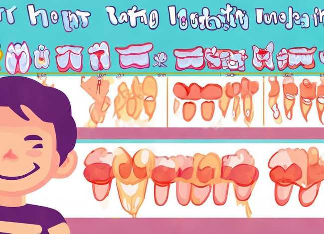 儿童牙齿生长时间表;儿童牙齿生长发育对照表 儿童牙齿生长时间表;儿童牙齿生长发育对照表