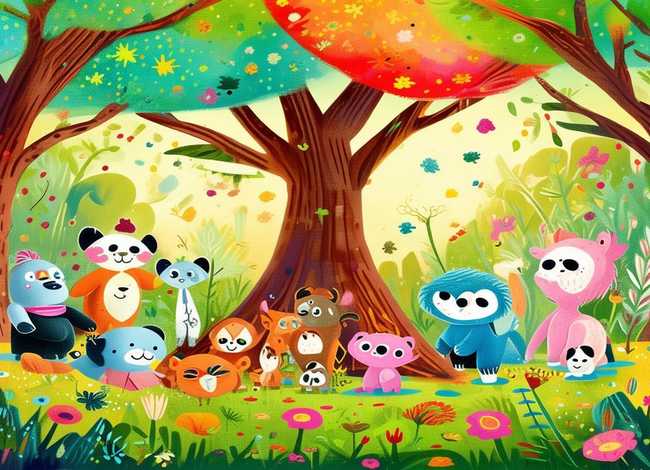 动物世界的儿童故事 动物世界的绘本故事