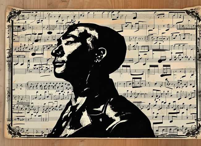 音乐家的故事手抄报；音乐家的故事手抄报聂耳图片黑白