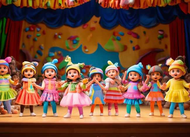 幼儿舞台故事、幼儿园舞台故事