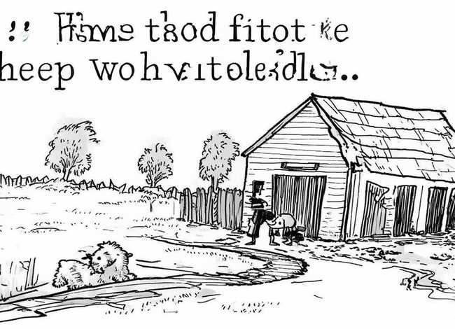 成语故事立体绘画作品亡羊补牢,成语故事绘画作品简笔画 成语故事立体绘画作品亡羊补牢,成语故事绘画作品简笔画