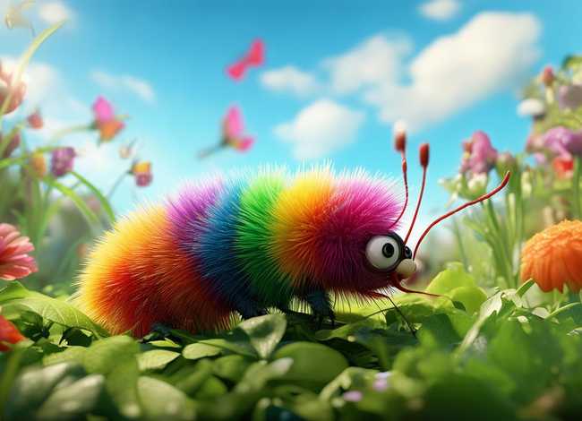 幼儿毛毛虫的故事，幼儿毛毛虫的故事视频