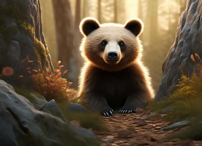 小熊 故事；孤独的小熊故事