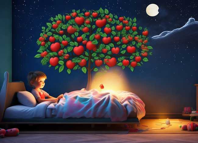 苹果的故事儿童睡前（关于苹果的睡前故事）