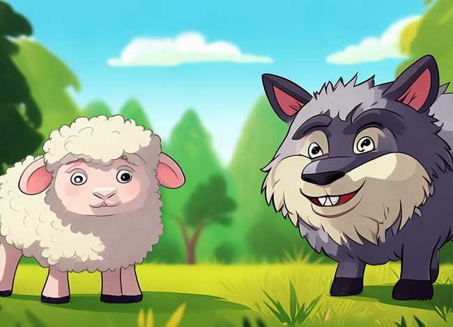 儿童故事大全狼和小羊人教版 幼儿故事狼和小羊文字版视频