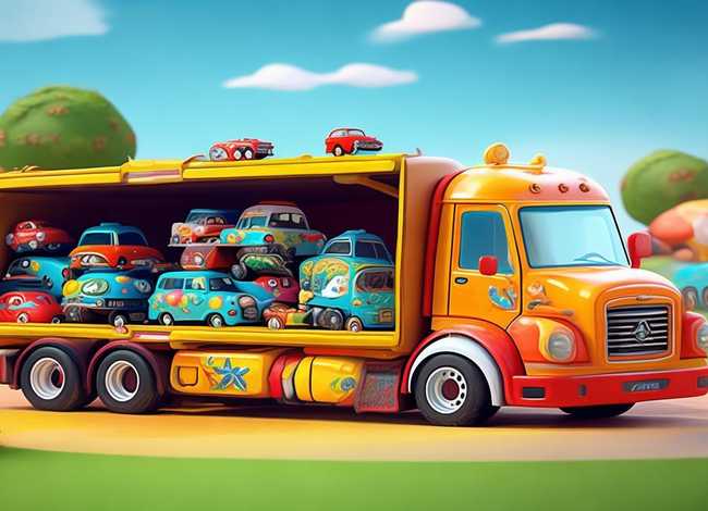 儿童故事汽车运输车 汽车运输车幼儿故事