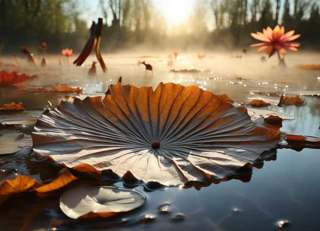 莲的古诗词、残荷枯莲的古诗词