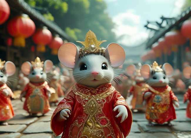 老鼠嫁女故事图片（老鼠嫁女故事图片手抄报）