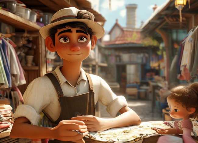 勇敢的裁缝的故事、勇敢的裁缝小故事