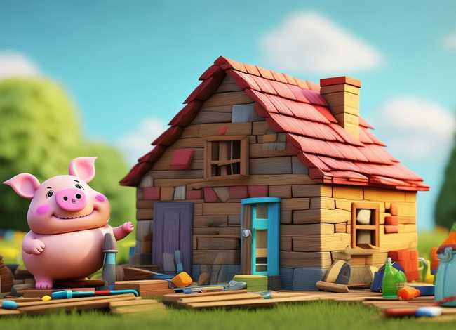 小猪盖房子的儿童故事,少儿故事小猪盖房子 小猪盖房子的儿童故事,少儿故事小猪盖房子