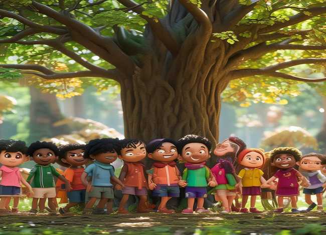 儿童故事团结树（幼儿故事团结）