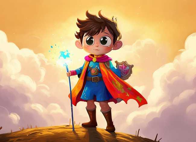 儿童小英雄人物；儿童小英雄人物图片