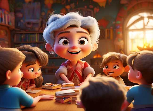 米拉讲故事儿童动画片全集；米拉小姐讲故事全集动画片