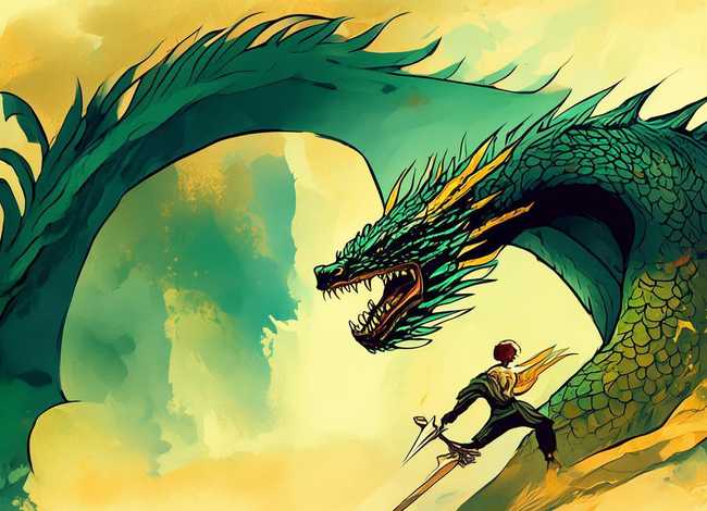 神话故事连环画6幅图片 - 神话故事连环画6幅图片简单