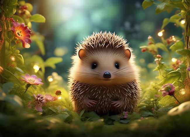 儿童故事小刺猬视频（小刺猬的刺故事视频）