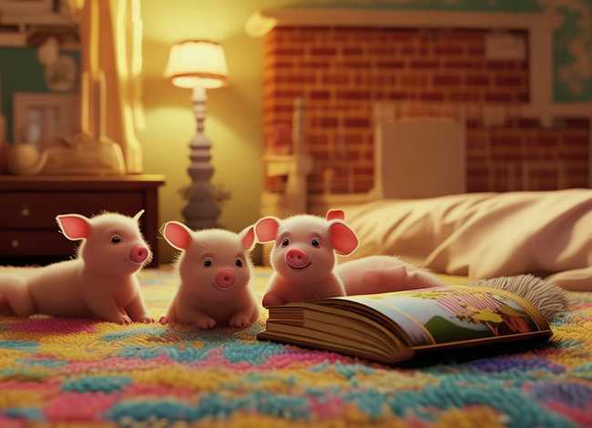 睡前故事哄小孩三只小猪，宝宝故事大全 睡前故事三只小猪