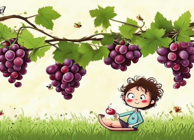 葡萄的故事儿童，葡萄的幼儿故事