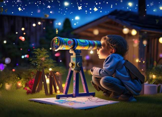 天文望远镜的儿童小故事 天文望远镜的幼儿故事