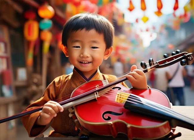 二胡儿童演奏 - 二胡儿童演奏凤阳花鼓