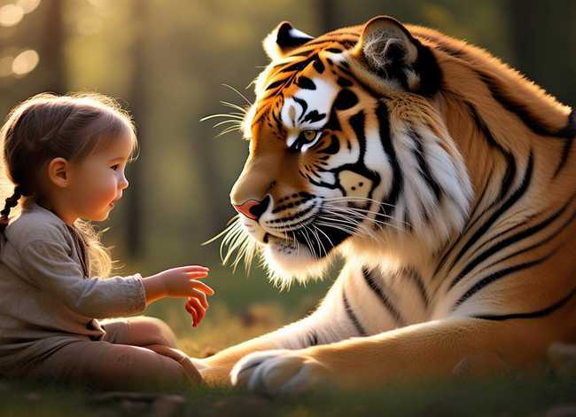 老虎和小女孩的故事视频 老虎和小女孩的故事视频在线观看