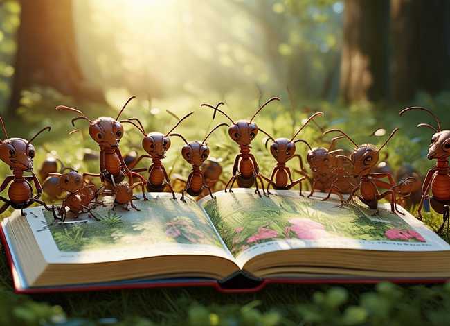 蚂蚁的故事绘本英文版 蚂蚁的故事绘本英文版怎么画