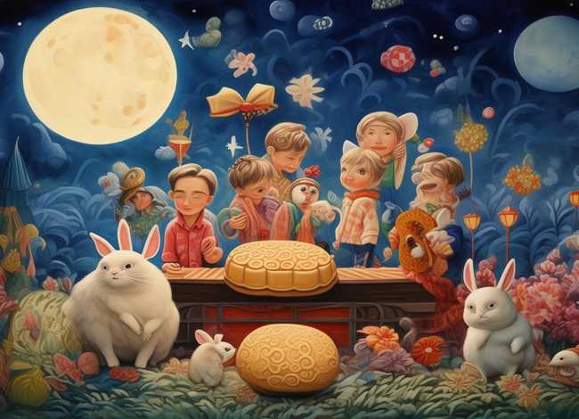 中秋节的故事儿童版文章，关于中秋节的儿童故事文字版