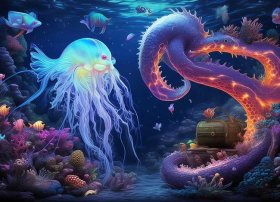 海底里面的故事、海底里面的故事作文