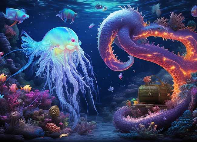 海底里面的故事、海底里面的故事作文