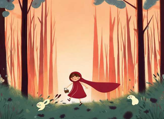 小红帽故事幼儿，幼儿小红帽故事文字版