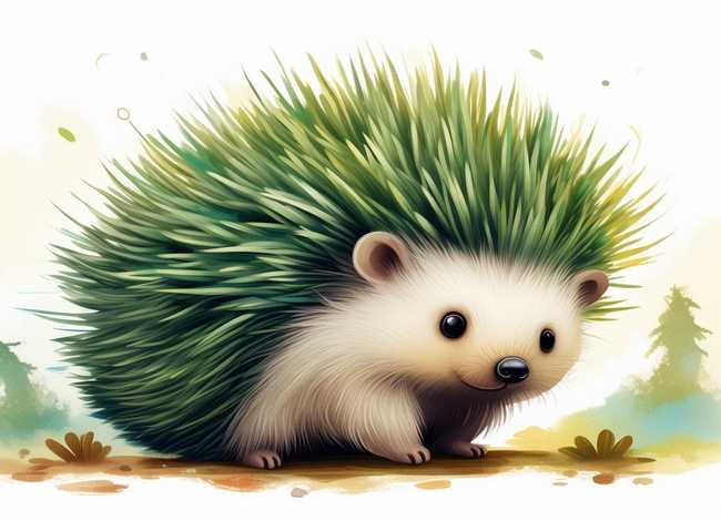 儿童故事小刺猬的刺；幼儿故事小刺猬的刺