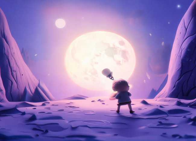 月球故事绘本、关于月球的绘本故事